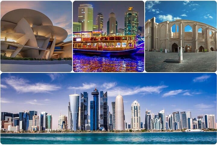 Explore Doha: City Tour & Dhow Boat Cruise Adventure